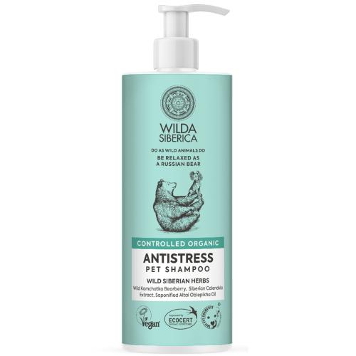 Natura Siberica Wilda Organic Antistress Pet Shampoo Καταπραϋντικό Οργανικό Σαμπουάν Αποκατάστασης του Τριχωτού των Κατοικιδίων 400ml